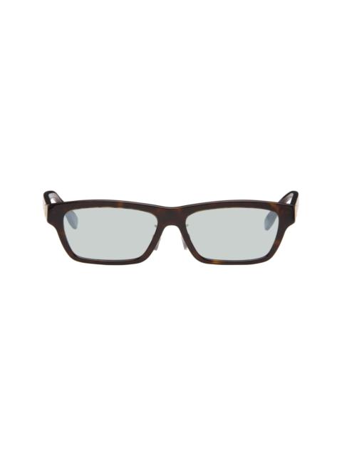 FENDI Tortoiseshell Squared FF Sunglasses