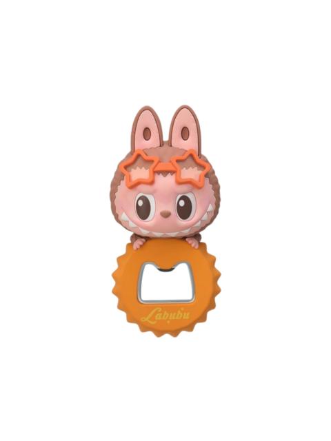 POP MART Pop Mart Labubu The Monsters Jump Into Summer Series Labubu (Passionate Summer) Bottle Opener Fridge