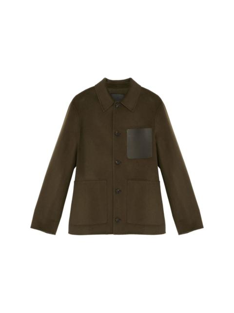 Yves Salomon buttoned long-sleeve jacket