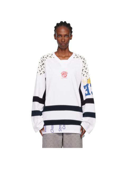 Marine Serre Regenerated Graphic Jersey LS Hockey T-shirt