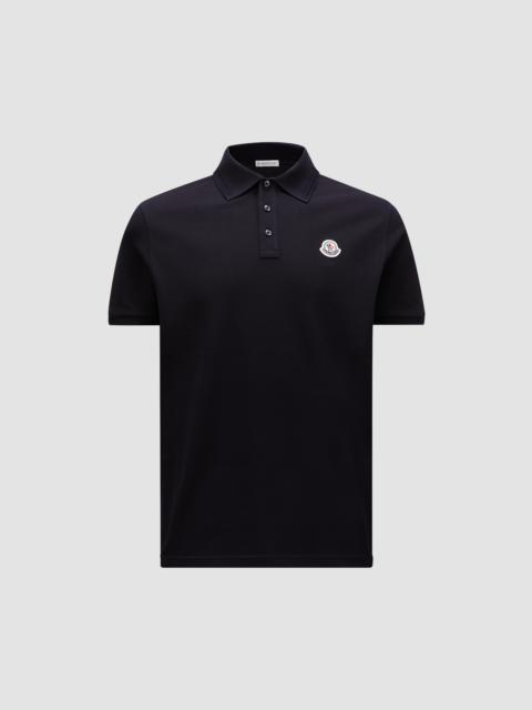 Logo Patch Polo Shirt