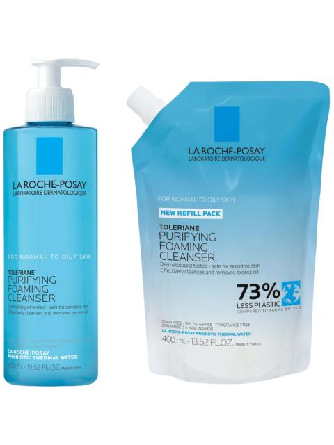 LA ROCHE-POSAY La Roche-Posay Toleriane Purifying Foaming Cleanser Refill Set