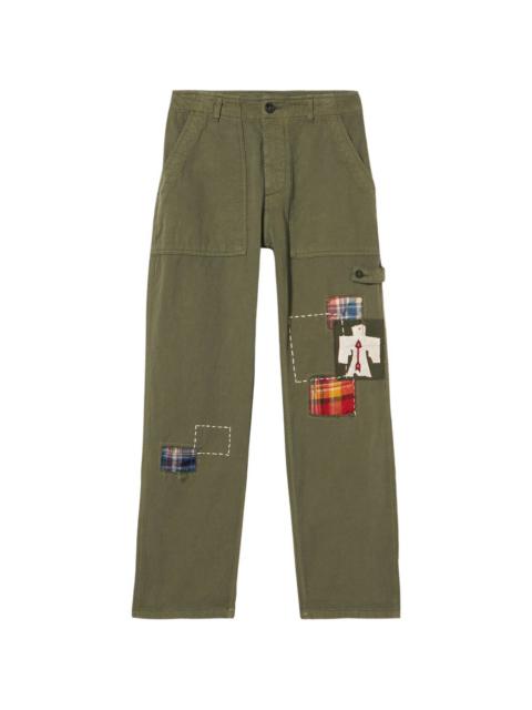 FORTELA Jacey patchwork trousers