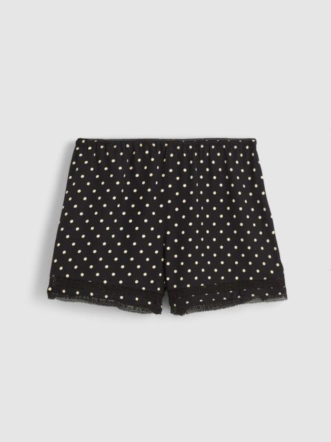 Madewell Lace-Trim Pull-On Shorts