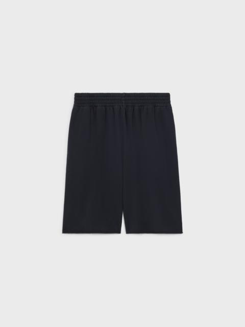 CELINE shorts IN cotton fleece