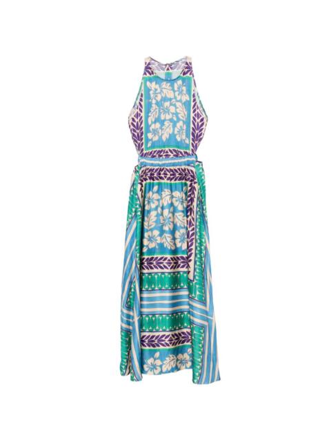 Sandro Jade floral maxi dress