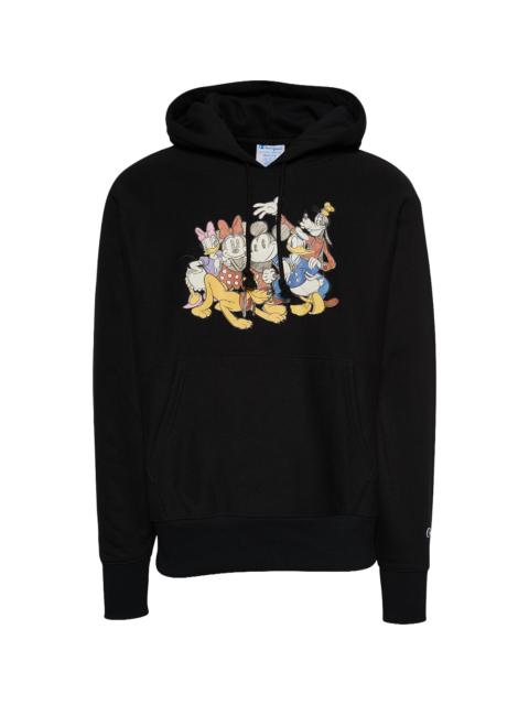 Champion Disney Reverse Weave Hoodie "Mickey & Friends - Black" S2974 592159003