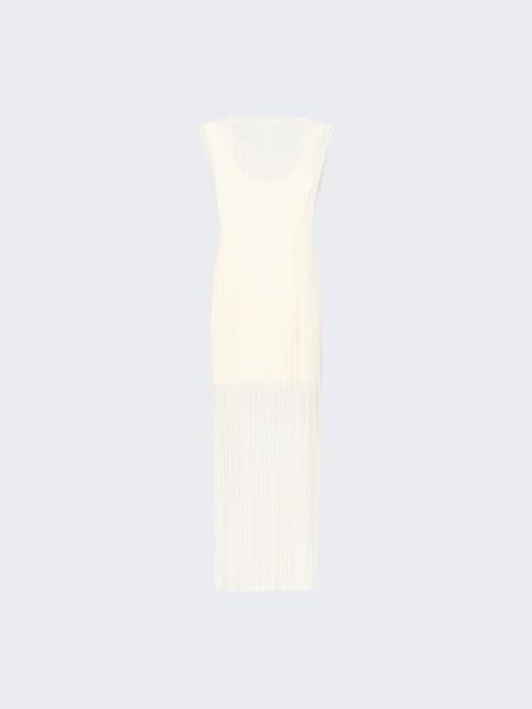 Loulou de Saison Ada Sleeveless Long Knit Dress Ivory