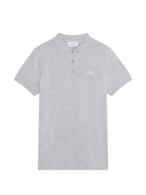 Maison Kitsuné embroidered polo shirt