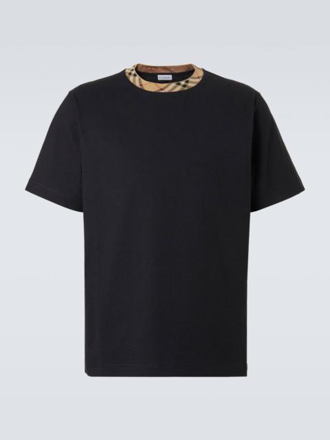 Burberry Burberry Check cotton jersey T-shirt