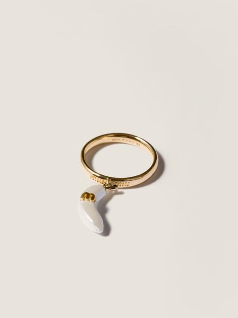 Miu Miu Metal ring