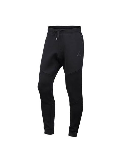 Air Jordan 23Engineered Casual Sports Bundle Feet Training Long Pants Black CK1447-010