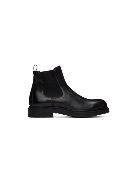 OFFICINE CREATIVE Black Engineer 006 Chelsea Boots