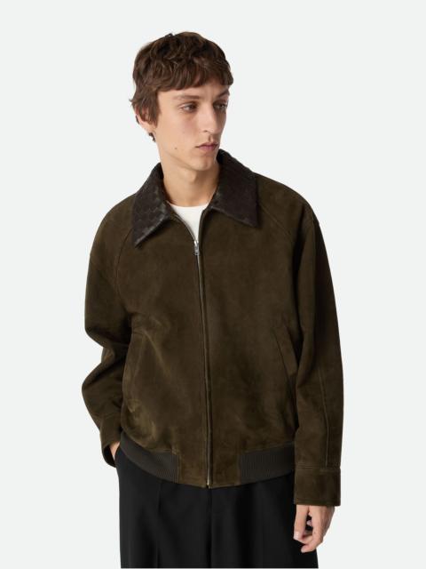 Bottega Veneta Suede Leather Blouson