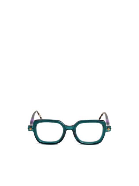 Kuboraum P4 square-frame glasses