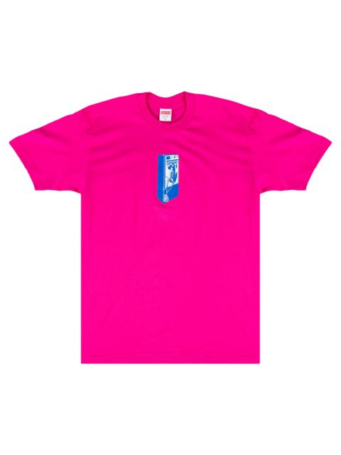 Supreme Payphone T-Shirt 'Pink'