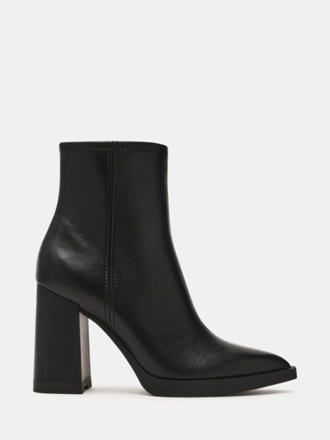 STEVE MADDEN HARDEN BLACK LEATHER