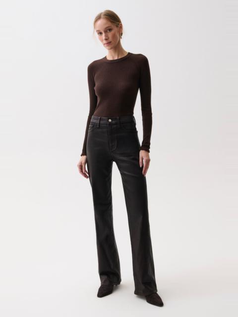 PISTOLA EVIE HIGH RISE SLIM BOOT - COATED MOCHA