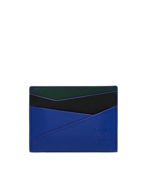 Loewe Puzzle plain cardholder in classic calfskin