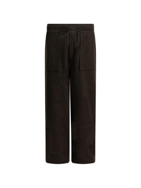 Maison Kitsuné patch-pocket straight-leg track pants