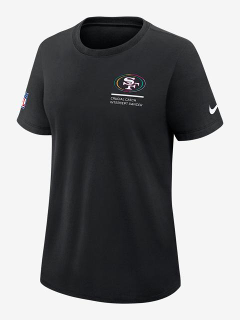 Nike San Francisco 49ers Crucial Catch Women's Nike Dri-FIT NFL T-Shirt