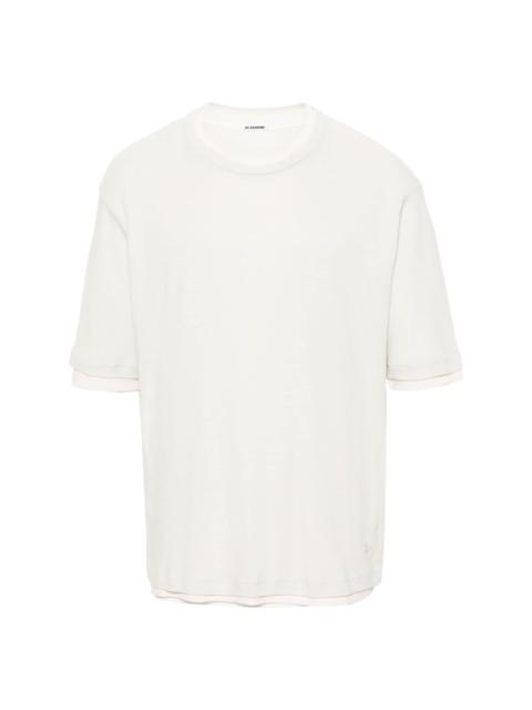 layered cotton T-shirts (pack of three)