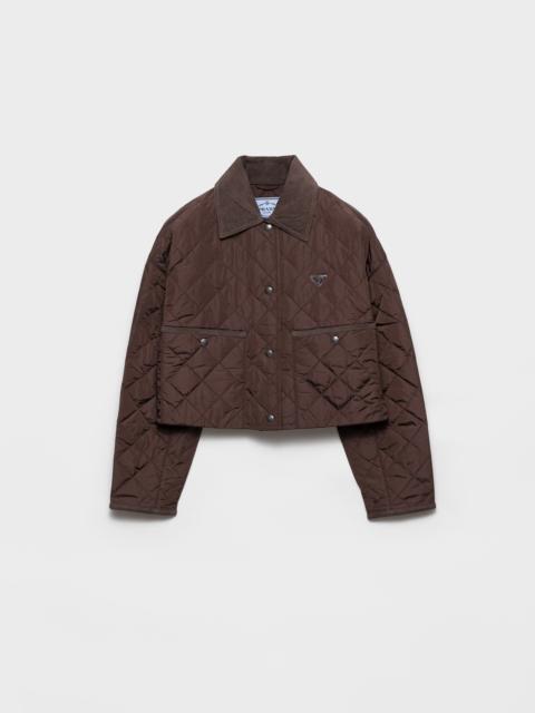 Prada Lightweight Re-Nylon cropped blouson jacket