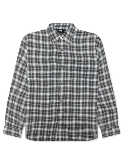 MATTHEW PLAID SHIRT - BLUE