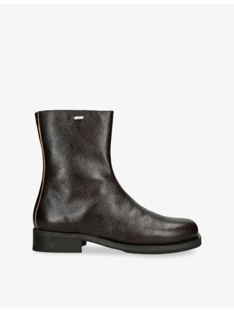 Our Legacy Camion Leather Ankle Boots