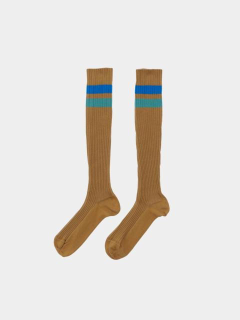 BASERANGE Race Knee Socks - Organic Cotton Rib