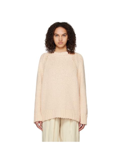 Stella McCartney Beige Vented Sweater