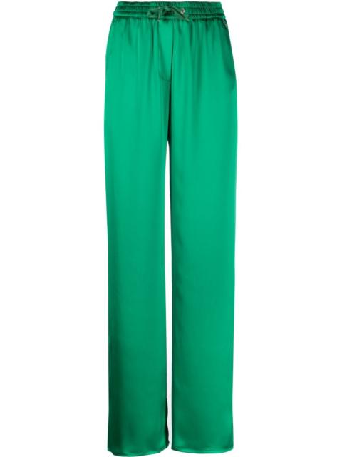 Herno drawstring-waist straight-leg trousers