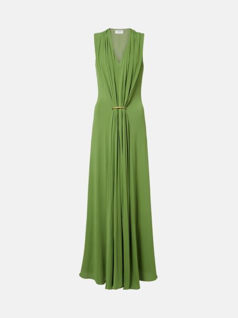 Sportmax Draped maxi dress