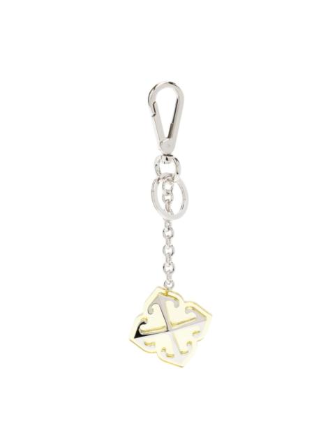 Off-White Jitney-charm key ring