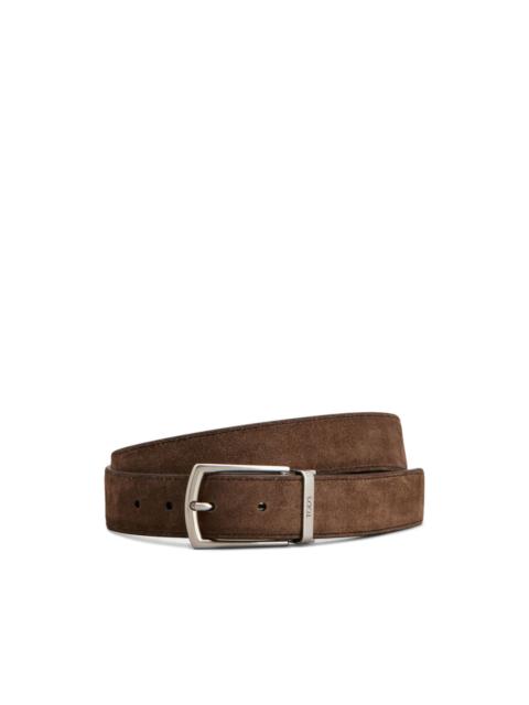 Tod's leather reversible belt