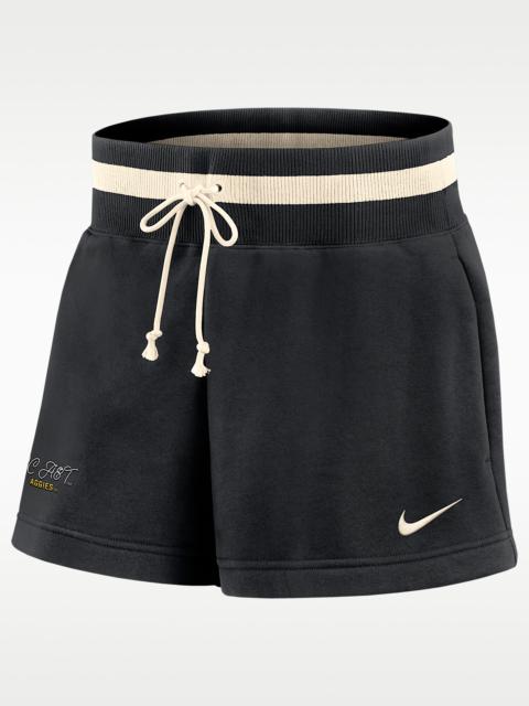Nike Nike Phoenix Fleece College (North Carolina A&T University) Women's Mid-Rise 4" Shorts