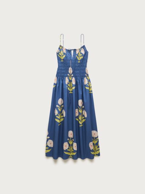 J.CREW Reverie dress in marigold block print