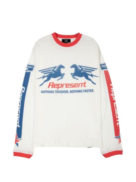 REPRESENT pegasus long sleeve T-shirt