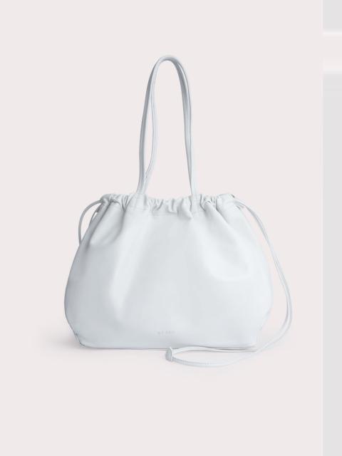 BY FAR Oslo White Nappa Leather