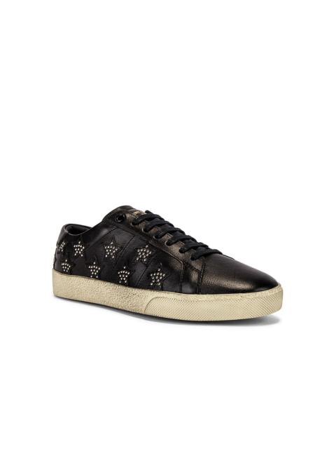 SAINT LAURENT Court Classic Studded California Sneakers