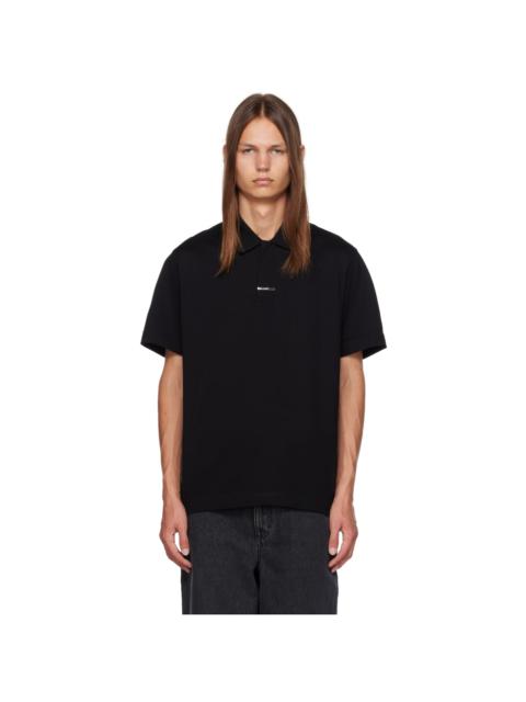 Givenchy Black Tie Clip Polo