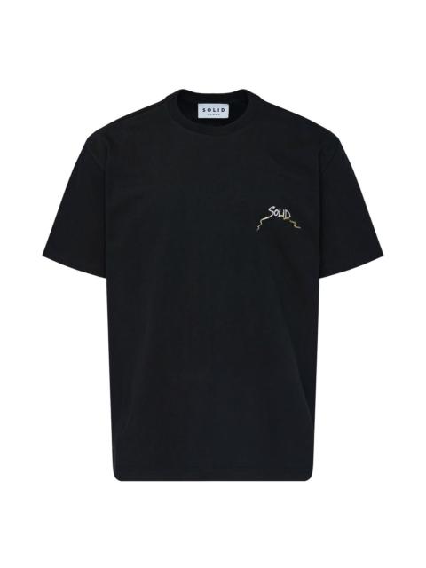 SOLID HOMME Sharpener Graphic Tee