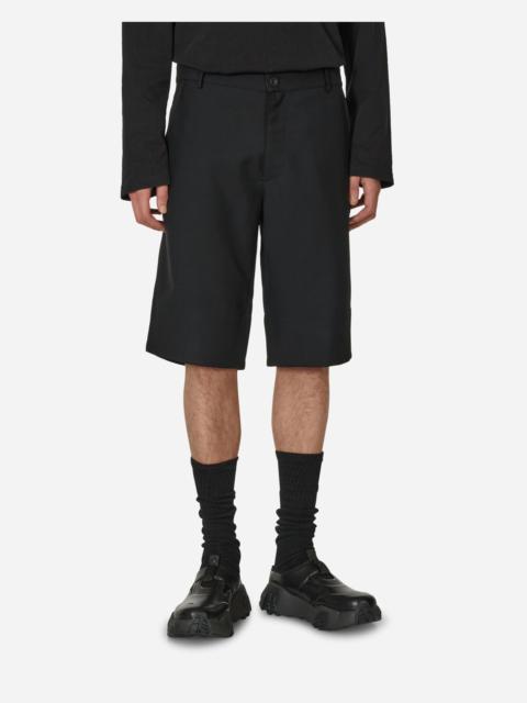 GR10K Wool Tailored Shorts Black