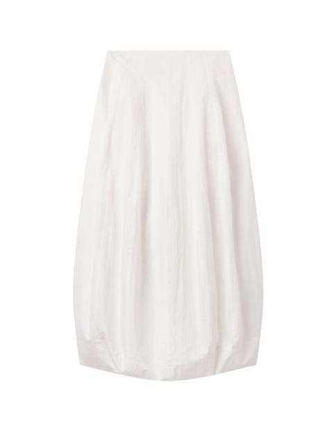 A.L.C. Veda Cotton Nylon Midi Skirt