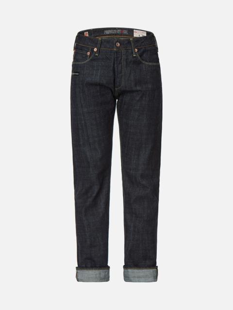 EVISU HANDPAINTED SEAGULL SLIM STRAIGHT FIT SELVEDGE DENIM JEANS #2010