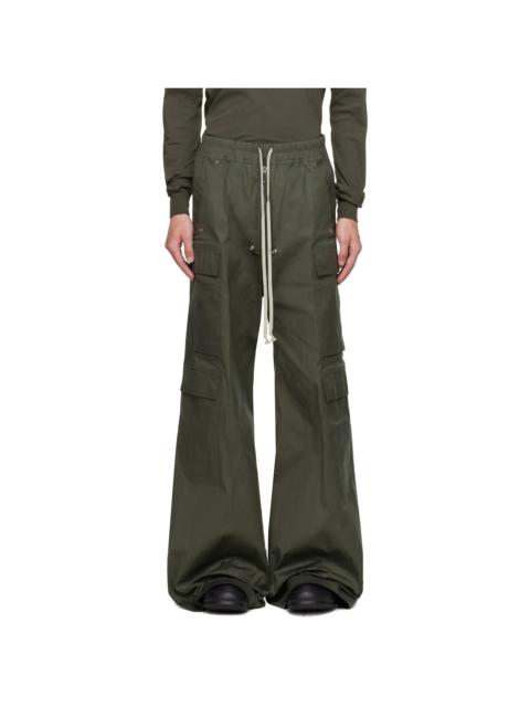 Rick Owens Khaki Concordians Cargobelas Cargo Pants