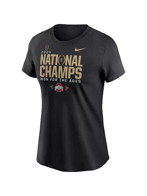 Nike NCAA Ohio 'Won For The Ages' 24 Tee GS "Black" NKAF00AAHWZ8F