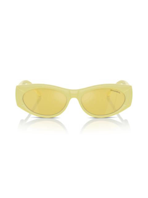 55mm Oval Sunglasses