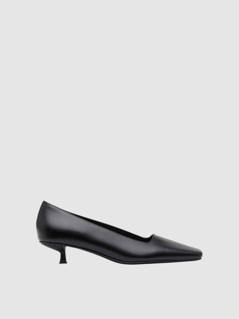 ST. AGNI Square Toe Pump - Black