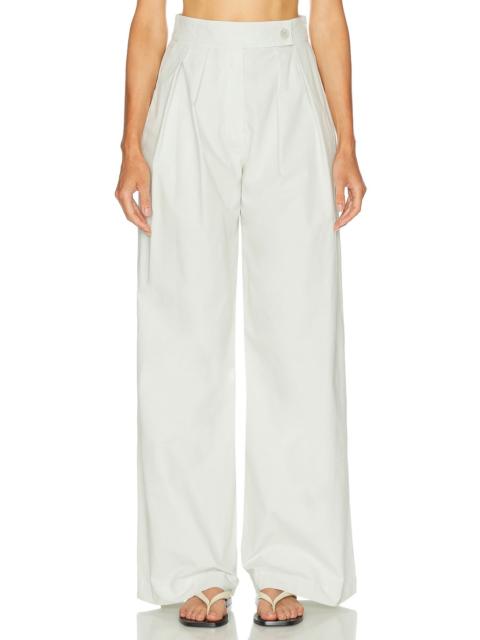 SABLYN Brooke C High Rise Double Pleat Pant